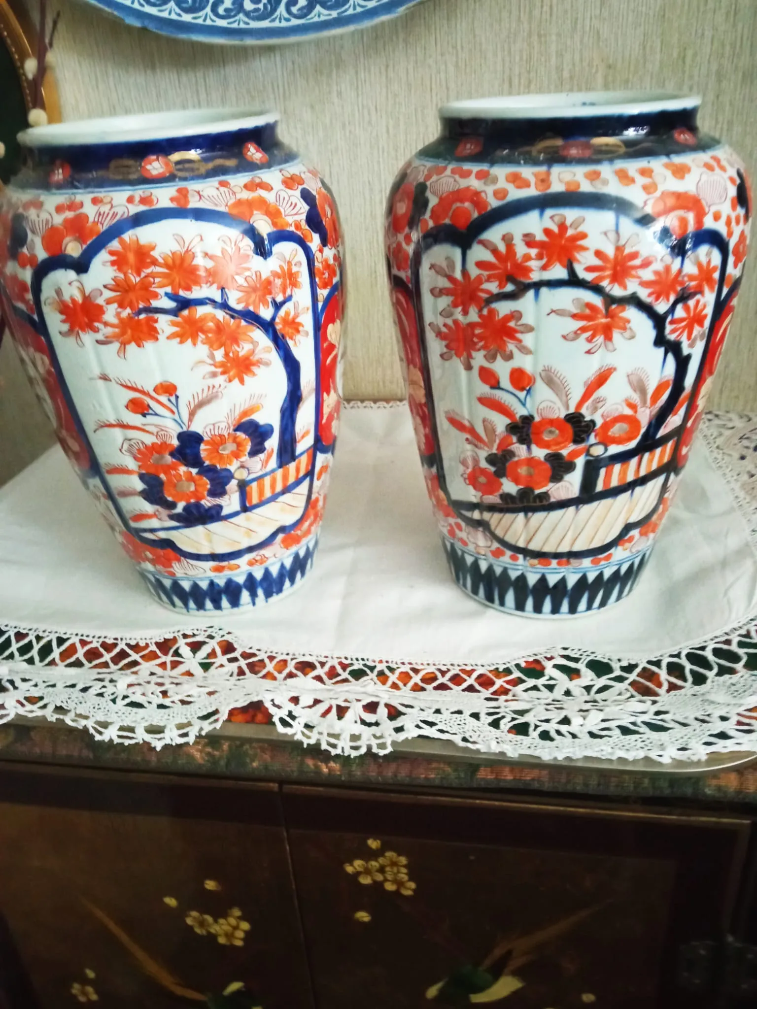 Image des vases Imari du Japon