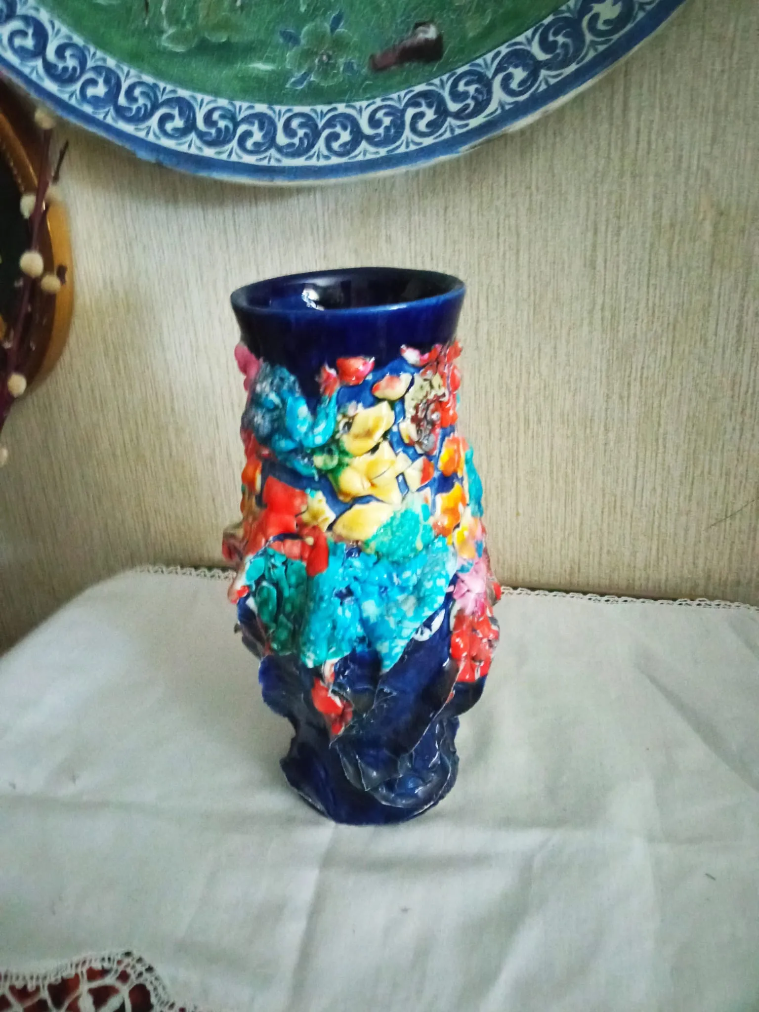 Vase de mille couleurs de Vallauris